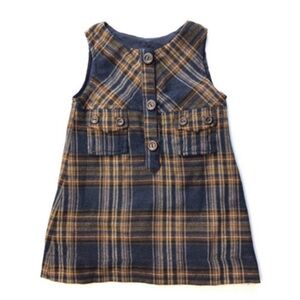 Girls Zara Plaid Dress